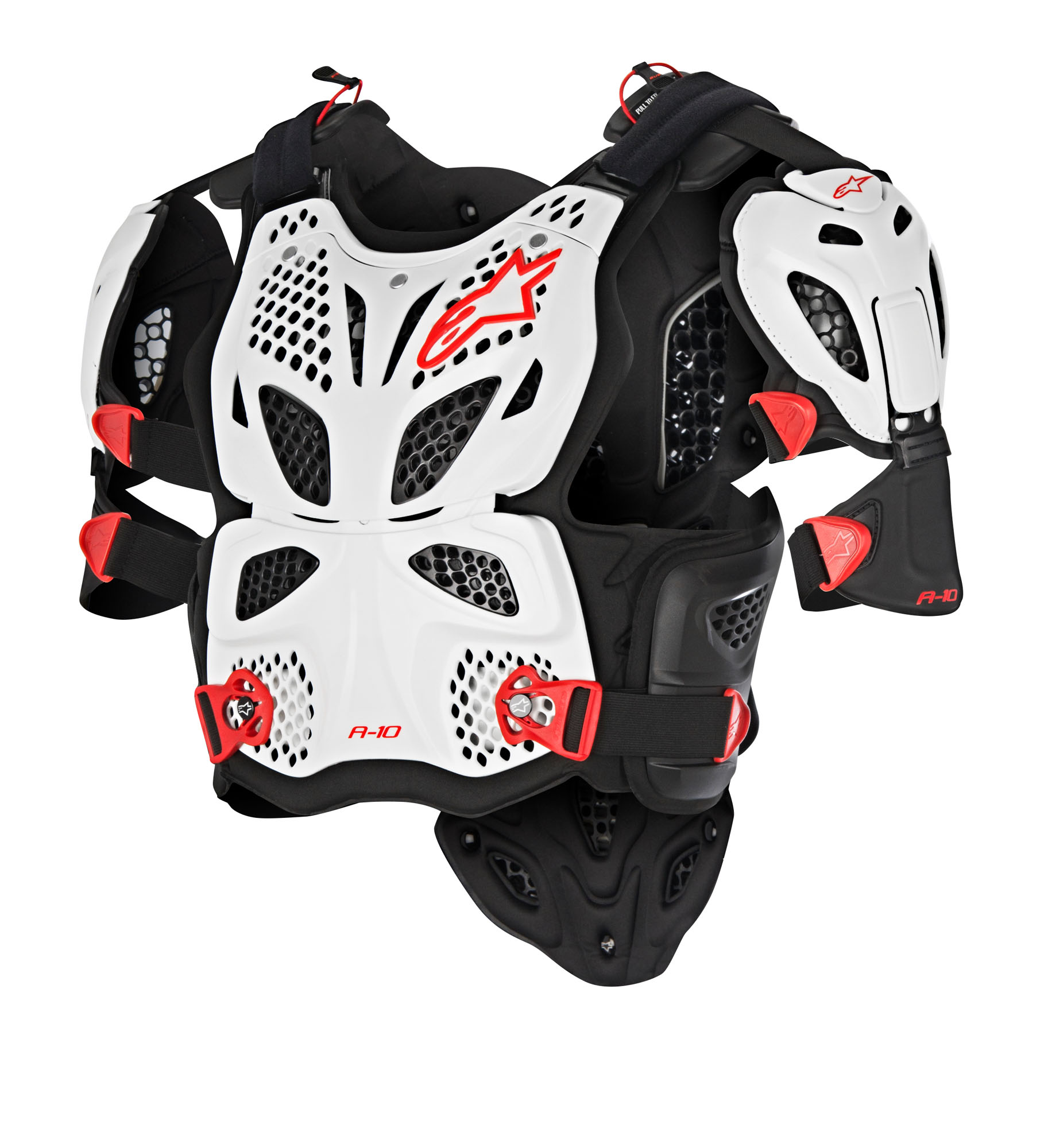 Pettorina Motocross Alpinestars A-4 Max Black